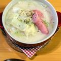 「豆乳で♪白菜とウインナーのクリーム煮」“ルゥ不要！” by かんざきあつこ(a-ko)さん
