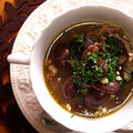 「紫花豆と牛肉の煮込み」