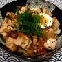 辛豆腐煮込み丼。