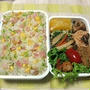 春色チャーハンのお弁当4.21