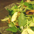 ■揚げかまぼこと水菜のサラダ by kikiさん