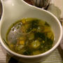 ＊セロリとオカヒジキの中華風スープ