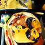 ハロウィンのパンケーキ。