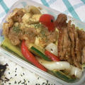 巾着麦ご飯の大根ソース煮でお弁当 by ももなほさん