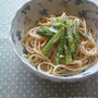 明太マヨ＆アスパラの和えパスタ