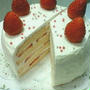 「♪いちごのケーキ♪〜簡単なスポンジの作り方〜」　（ユキ）