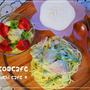 自家製バジルペースト☆とそれでパスタプレートディナ〜