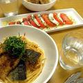 さんまとトマトの梅風味パスタ　Ａ by 新地亜紀さん