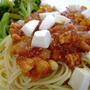 低カロリートマトソースパスタ