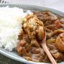 さつまいもときのこのカレー