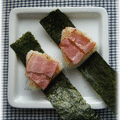 ベーコンのっけ焼きおにぎり by chococoさん