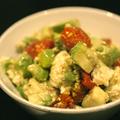 いつもの食材を簡単オシャレに♪お豆腐とアボカドとトマトのサラダ☆ by shidukuさん