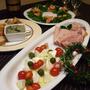 盛り付けだけ頑張るクリスマスの食卓
