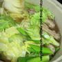 豚リブと白菜の鍋