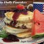 Fruity Fluffy Pancakes for Father's Day