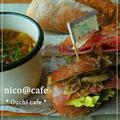 キノコのガーリックレモン風味〜ライ麦パンサンドランチ by さとえりさん