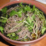 節約～中華風ピリ辛冷やし蕎麦・冷やしうどん