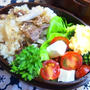 ★牛ごぼう混ぜご飯弁当★