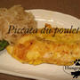 ササミのピカタと簡単大根サラダ　Piccata du poulet
