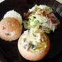 パンカップに入れた・簡単秋シチュー♪