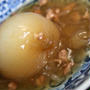 新玉のそぼろあんかけ