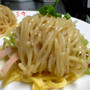 冷やし中華で香味ダレ