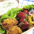 そ香ばしいナッツ衣唐あげ弁当 by mayさん