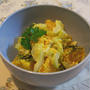 電子レンジでとっても簡単♪かぼちゃとセロリのサラダ