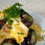 なすのパスタ・梅と青じそ風味