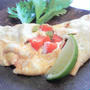 コロコロ野菜の豆乳入りメキシカンオムレツ