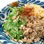 ゴーヤーDE☆アジアン3色丼
