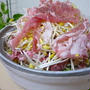 蒸し豚もやし