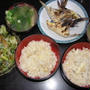 今日の晩御飯：貧乏メニュー（鯛アラで鯛めし）