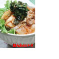 にら醤油で豚キムチ丼 by ちゃいぶ☆さん