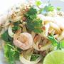 冷凍釜揚げうどんでパッタイ！