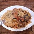 スパゲティ・トマトとナス by foodieさん