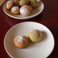 米粉のほろほろクッキー。きなこ味と、抹茶味。 by chocoron.さん