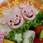 にっこり♪ぶたさんのお弁当
