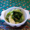 シャキシャキ青梗菜の浅漬け。 by きー。さん
