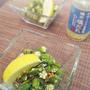 納豆の食べ方★焼肉用塩ダレとレモン
