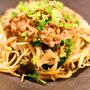 ネバネバ‐激ウマ♪春の納豆マクロビパスタ！