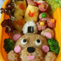 一緒にランチくまさん弁当