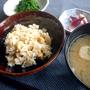 蓮根とカシューナッツの玄米炊き込みごはん