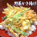 野菜のかき揚げ丼 by ココさん