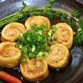 「イチオシ！油揚げと豚肉のくるくる巻き　＊揚げだし風＊」 by かんざきあつこ(a-ko)さん