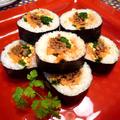 韓国海苔巻きキンパ☆甘辛肉そぼろ入り〜！！ by ぱおさん
