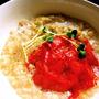 丸ごとトマトの豆乳リゾット
