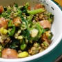 残り物と炒めるだけ！！菜の花の炒め物