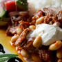 メキシカンな豚肉のトマト煮チポトレ風味