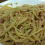 スパゲティ・ツナのペペロンチーノ